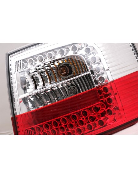 Fanali Posteriori LED Audi A6 4B C5 Avant Station Wagon (12.97-01.05) Rosso/Bianco