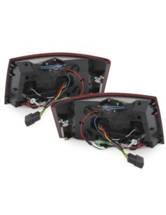 Fanali Posteriori LED Audi A6 Limousine (04-08) Fabbrica Cristallo Rosso LED 2