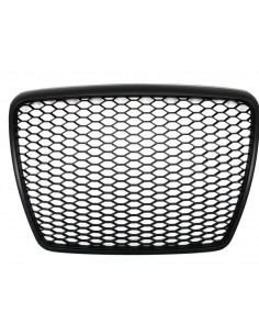 Calandra anteriore Badgeless Audi A6 4F2 4F C6 (04-11) RS Design nero opaco 2