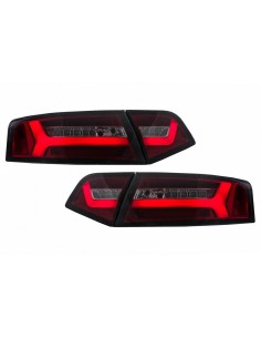 Fanali posteriori LED Audi A6 4F2 C6 Limousine (08-11) Fumo rosso Facelift con luci dinamiche