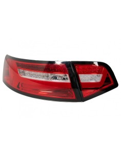 Fanali posteriori LED Audi A6 4F2 C6 Limousine (08-11) rosso chiaro Facelift con luci dinamiche 2