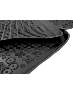 Tappetino gomma nera per Audi A6 C7 4G Limousine (11-18) e A7 4G Sportback (10-17) 2