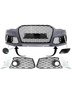 Parti paraurti anteriore per Audi A6 C7 4G Facelift (11-18) RS6 Design