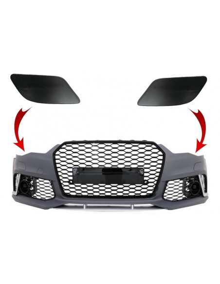 Coperchio SRA paraurti anteriore per Audi A6 C7 4G (11-18) RS6 Design