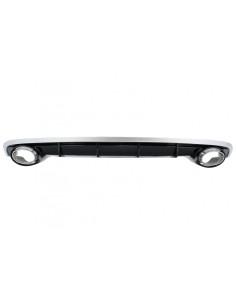 Paraurti posteriore Valance diffusore RS6 Design per A6 4G C7 Facelift (15-18).