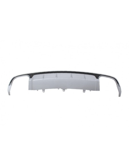 Paraurti posteriore Valance diffusore per A6 4G S-Line Facelift (15-18) Limousine Avant S6 Design.