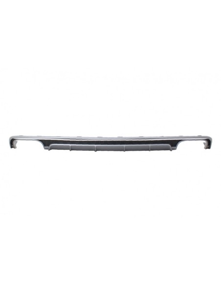 Paraurti posteriore Valance diffusore per A6 4G S-Line Facelift (15-18) Limousine Avant S6 Design.