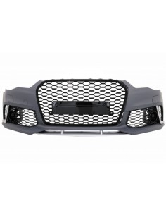 Paraurti anteriore con paraurti posteriore RS6 Design paraurti nero per Audi A6 4G Facelift (15-18). 2