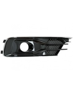 Paraurti inferiore griglie laterali copre per AUDI A6 C7 4G Facelift (15-18) Black Edition. 2