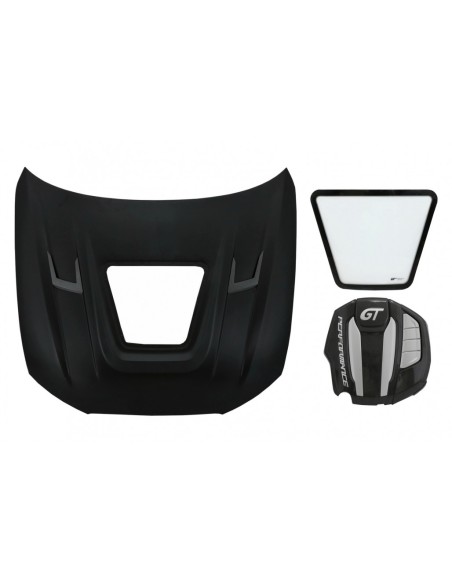 Copertura del cofano con motore per Audi A6 C7 4G (12-18) GT Design.