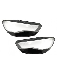 Fari Lenti Occhiali per Audi A6 Facelift 4G C7 Berlina Avant (15-18).
