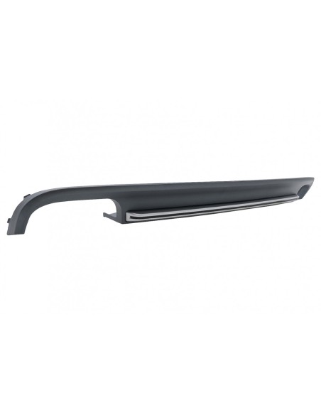 Paraurti posteriore Valance diffusore con scarico suggerimenti S7 Facelift Design per Audi A7 4G (10-14).