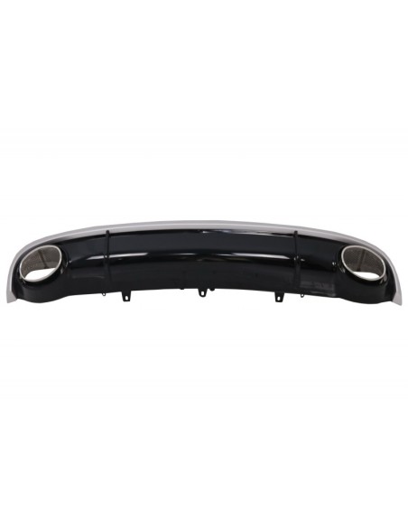 Paraurti diffusore d'aria e scarico suggerimenti w/ LED luci posteriori per AUDI A7 4G (10-14) RS7 Design