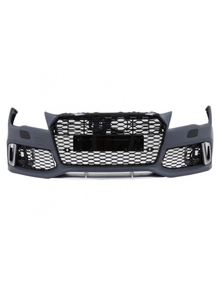 Paraurti anteriore e diffusore posteriore w/ luci posteriori a LED per Audi A7 4G Pre-Facelift (10-14) RS7 Design