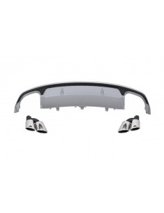 Diffusore dell'aria del paraurti posteriore w/ paraurti della linea S per Audi A7 4G (15-18) S7 Design