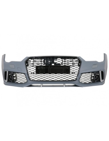 Carbonio reale del labbro del paraurti anteriore w/Add-On dello spoiler per la progettazione di Audi A7 4G Facelift (15-18) RS7