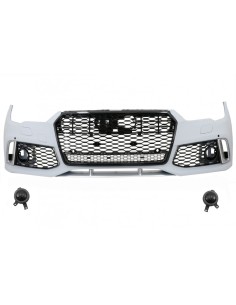 Paraurti anteriore w/ griglia per Audi A7 4G Facelift (15-18) RS7 Design