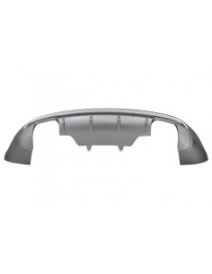 Paraurti posteriore Spoiler Valance diffusore doppia uscita per Audi Q5 8R Facelift (13-16) SE 2