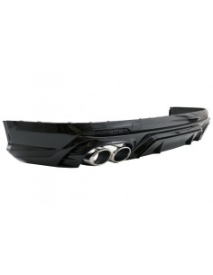Paraurti posteriore Spoiler Valance diffusore doppia uscita per Audi Q5 SUV FY S-Line (18-) 2
