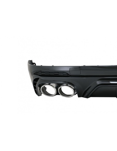 Paraurti posteriore Spoiler Valance diffusore doppia uscita per Audi Q5 SUV FY S-Line (18-)