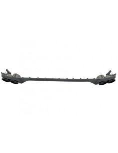 Paraurti Post. Spoiler Valance Diffusore Doppia Uscita Audi Q8 S-Line (18-up) Punte Nere 2