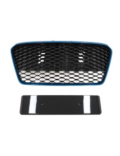 Griglia Ant. Audi R8 42 1st Gen. Facelift (13-15) RS Nero Lucido Blu