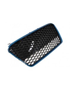 Griglia Ant. Audi R8 42 1st Gen. Facelift (13-15) RS Nero Lucido Blu 2