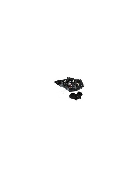 Fari BMW 1er E87 04-07_2 Halo Cerchi Cromati