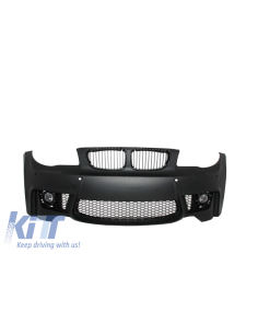 Paraurti Ant. BMW 1 Serie E81 E82 E87 E88 (04-11) 1M Design Nebbia Luci