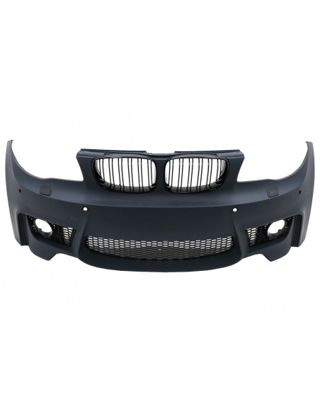 Paraurti anteriore per BMW 1 serie E81 E82 E87 E88 (04-11) 1M Design w/ SRA PDC