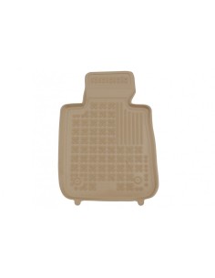 Tappetino gomma beige per BMW Serie 1 E87 (04-11) F (11-08.14) F LCI (15-06.19) 2