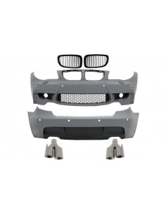 Kit per BMW 1 Serie E81 E87 Hatchback (04-11) M Sport Design w/ scarico cromo