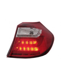 Fanali posteriori a LED per BMW 1 Serie E81 E87 (04-08.07) Rosso Chiaro 2