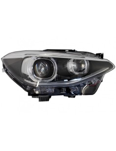 LED DRL fari Angel Eye per BMW 1 Serie F F21 (11-14) Nero 2