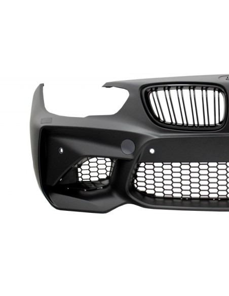 Paraurti posteriore per BMW 1 Serie F F21 LCI (15-06.19) w/ Dual Twin scarico suggerimenti Carbon Fiber M2 Design