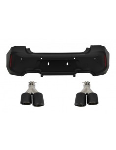 Paraurti posteriore per BMW 1 Serie F F21 LCI (15-06.19) w/ scarico Quad M2 Design