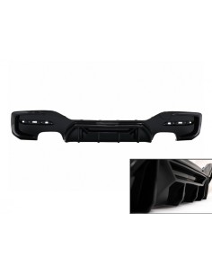 Paraurti posteriore Spoiler Valance diffusore per BMW 1 Serie F F21 LCI (15-19) Piano Black Competition Design