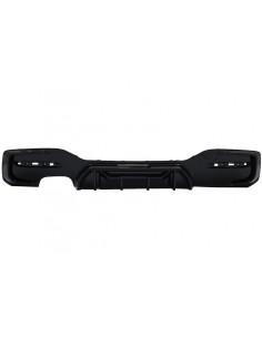 Paraurti posteriore Spoiler Valance Diffuser Doppia uscita sinistra per BMW 1 Serie F F21 LCI (15-19) Piano Black Competition 2