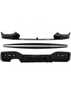 Spoiler del labbro del paraurti anteriore per BMW 1 serie F F21 LCI (15-19) w/ paraurti posteriore