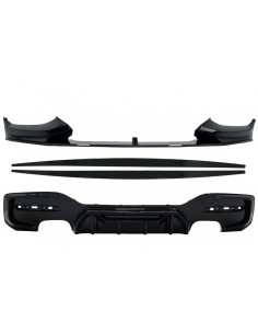 Spoiler del labbro del paraurti anteriore per BMW 1 serie F F21 LCI (15-19) w/ paraurti posteriore