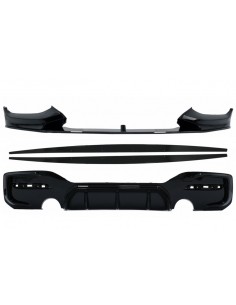 Spoiler del labbro del paraurti anteriore per BMW 1 serie F F21 LCI (15-19) w/ paraurti posteriore