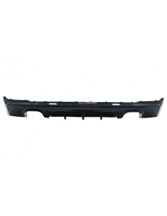 Paraurti posteriore Spoiler Valance diffusore doppia uscita per BMW 2 Serie F22 F23 (13-) Brilliant Black Edition