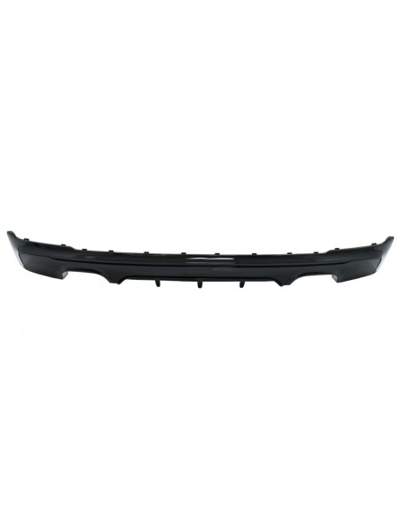 Paraurti posteriore Spoiler Valance diffusore doppia uscita per BMW 2 Serie F22 F23 (13-) Brilliant Black Edition