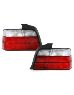 Fanali posteriori per BMW 3 serie E36 Limousine (1992-1998) Rosso Bianco