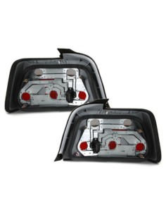 Fanali posteriori per BMW 3 serie E36 Limousine (1992-1998) Rosso Bianco 2