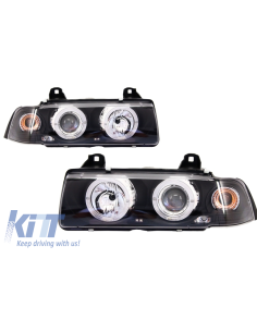 Angel Eyes fari per BMW 3 Serie E36 2D Coupe-Cabrio (1992-1997)