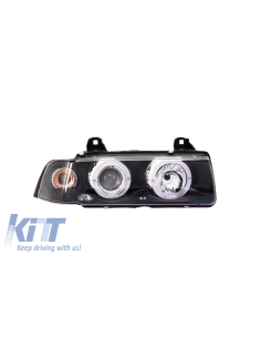 Angel Eyes fari per BMW 3 Serie E36 2D Coupe-Cabrio (1992-1997) 2