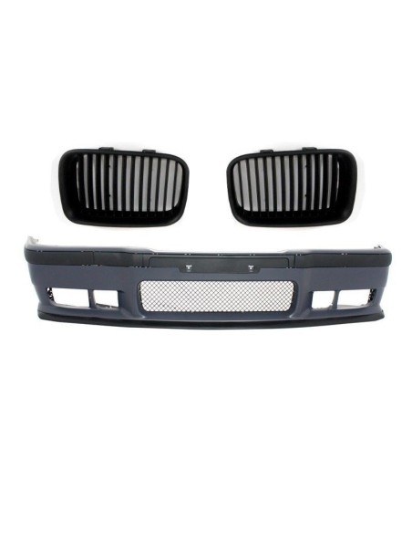 Paraurti anteriore per BMW 3er E36 M3 Look w/ griglie renali centrali