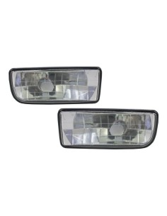 Paraurti anteriore per BMW 3 serie E36 (1992-1998) M3 Design w/ Chrome Fog Lights 2