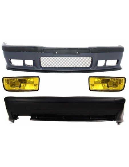 Corredo completo per la progettazione di BMW 3er E36 (1992-1998) M3 w/luci gialle della nebbia
